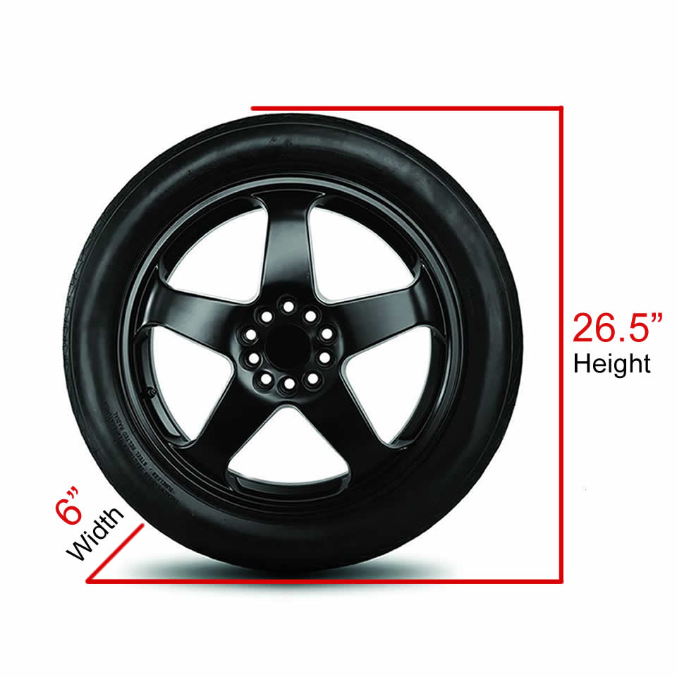 Dodge Charger Spare Tire Size