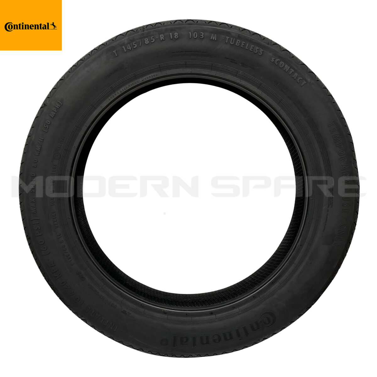 Continental Replacement Compact Tire T145/85R18 - 27.7” Rolling Diameter