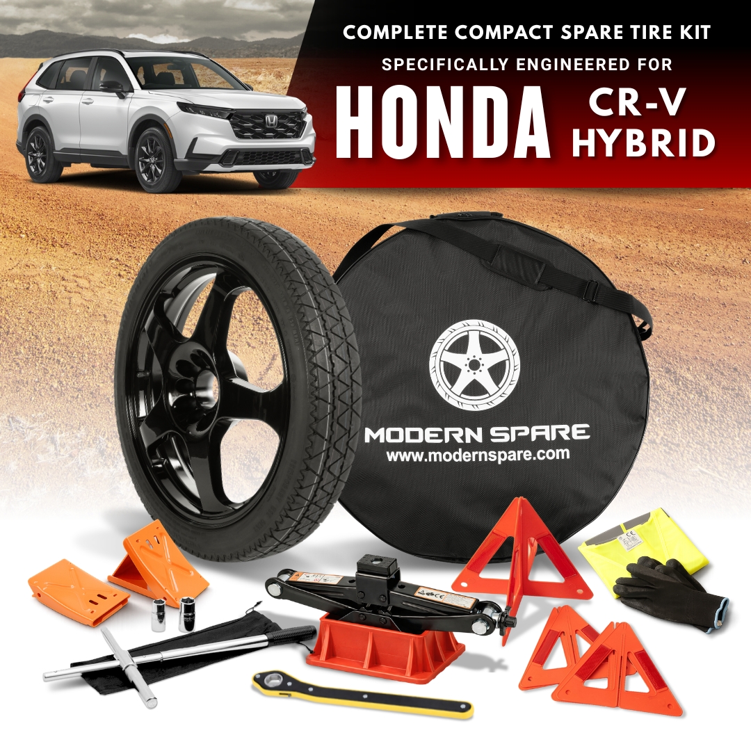 Fits All 2020-2026 Honda CRV And CRV Hybrid Models- Spare Tire And Complete Accessory Kit Options