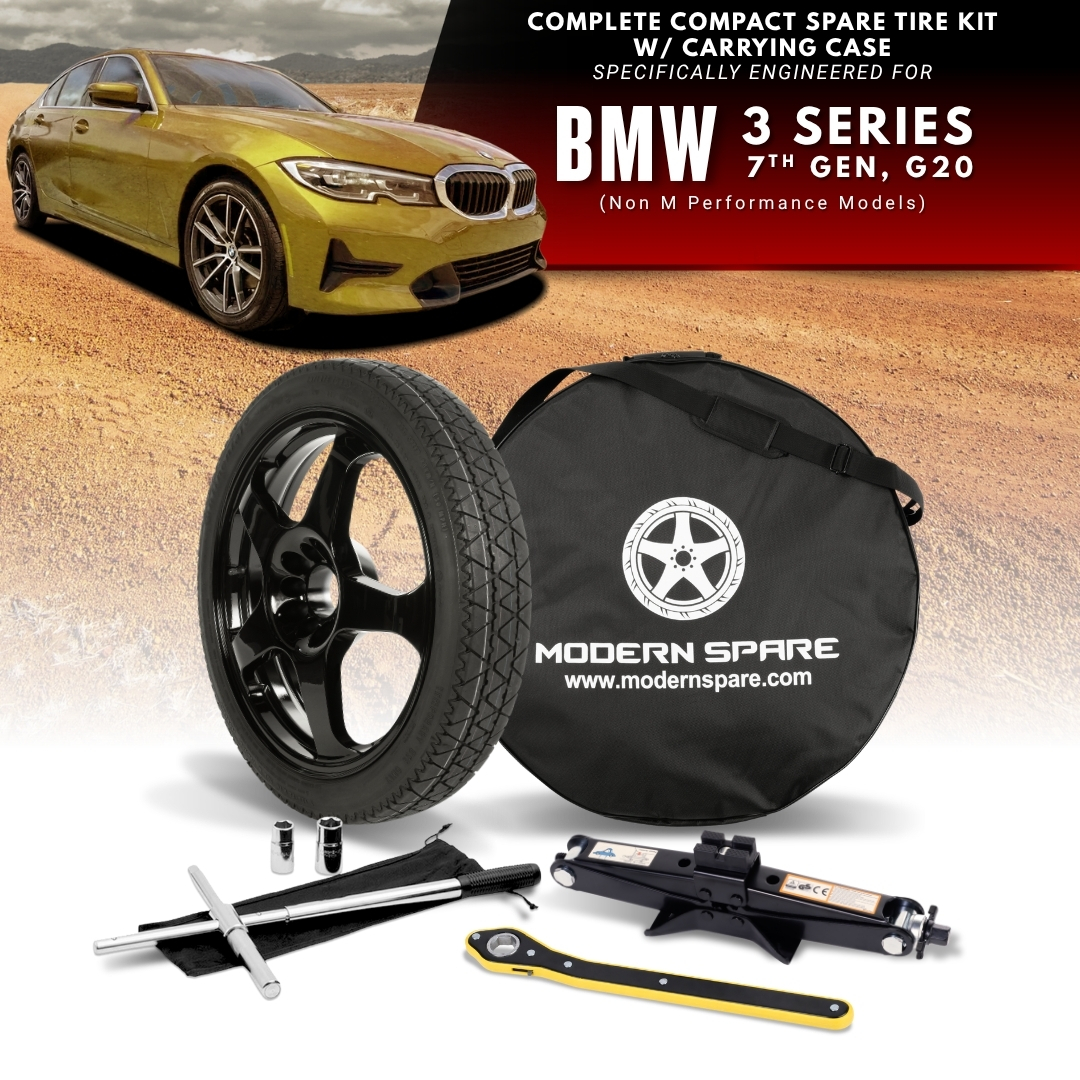 For 2019-2026 BMW 3 Series (7th Gen, G20) – Spare Tire And Complete Accessory Kit Options