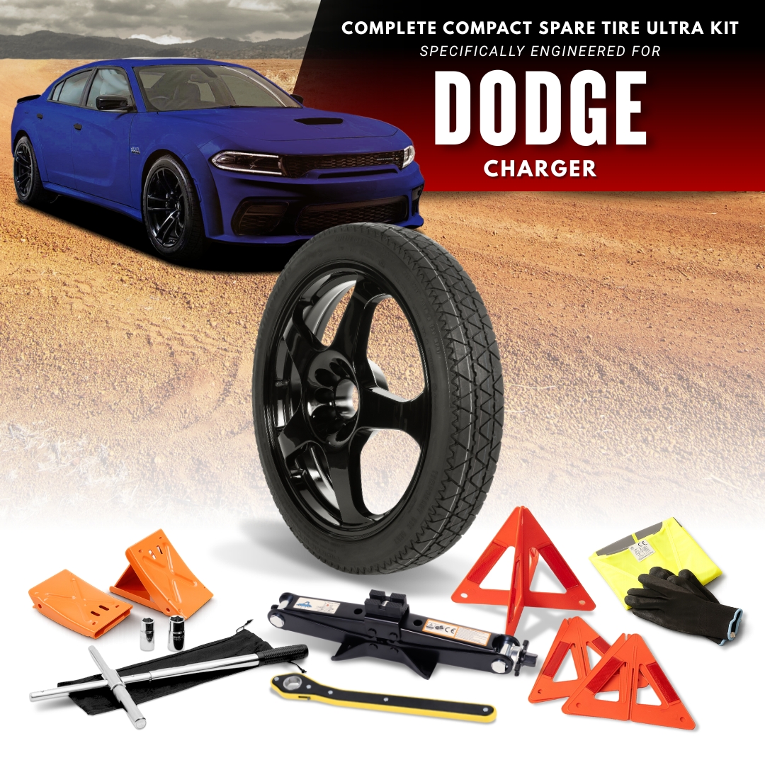 Fits 2021-2023 Dodge Charger Models*- Spare Tire And Complete Accessory Kit Options