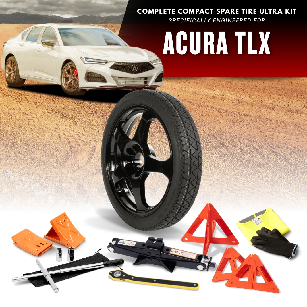 For All 2021-2025 Acura TLX Models- Spare Tire And Complete Accessory Kit Options