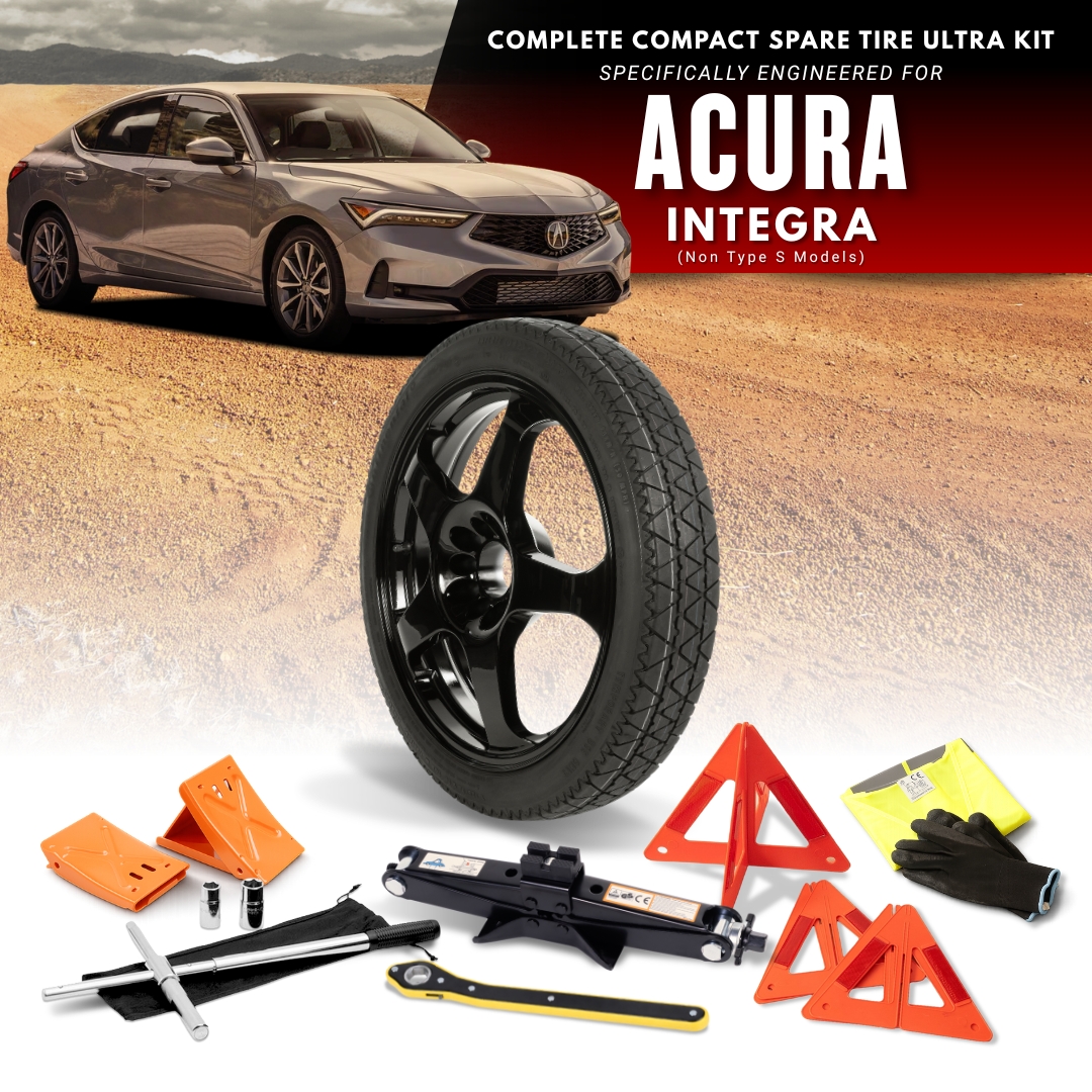 For 2023-2026 Acura Integra (Non Type S) Models- Spare Tire And Complete Accessory Kit Options