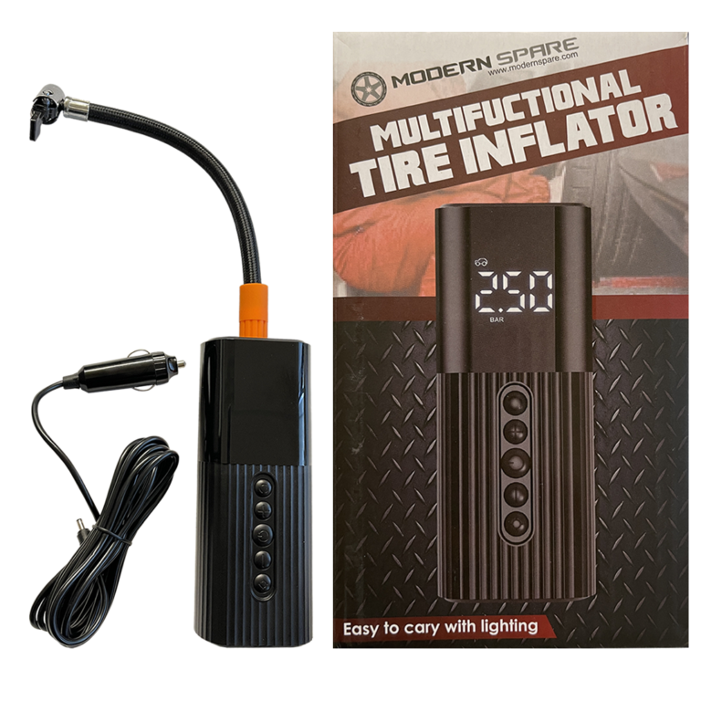 AutoStop 12V Tire Inflator Modern Spare