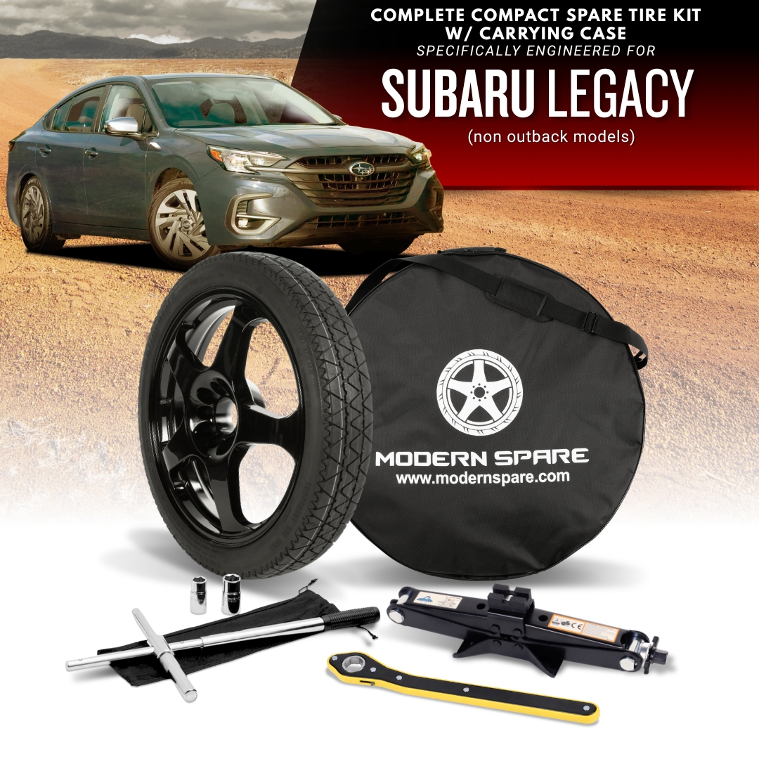 For All 2022-2025 Subaru Legacy (Non Outback) Models- Spare Tire And Complete Accessory Kit Options