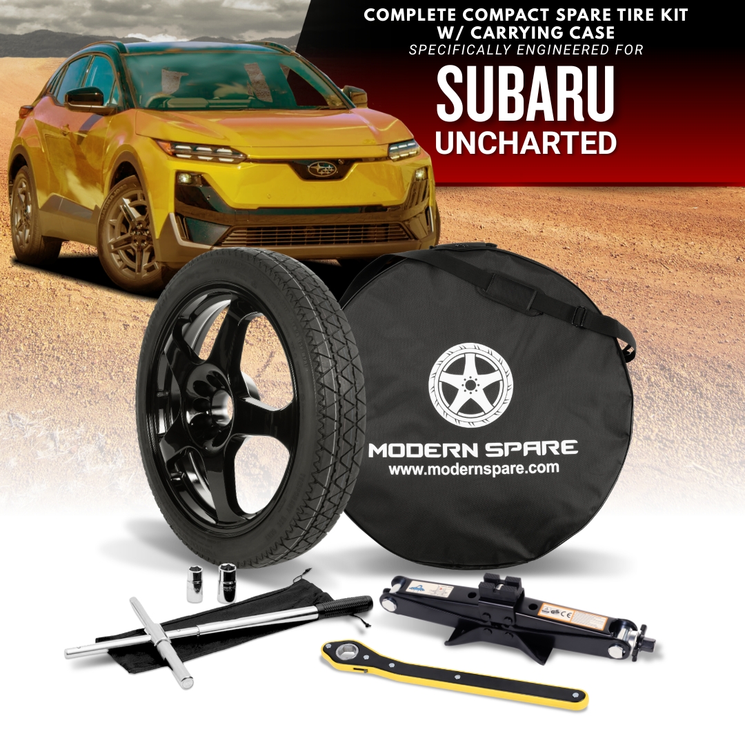 Fits 2026 Subaru Uncharted - Spare Tire And Complete Accessory Kit Options